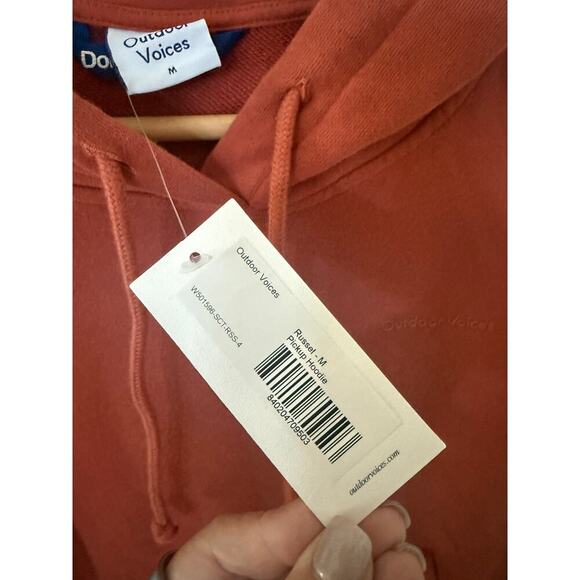 Outdoor Voices Pickup Hoodie Russet Size Medium - Picture 6 of 8